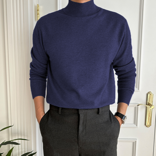 2025 Men's Cashmere Business Basic Sweater