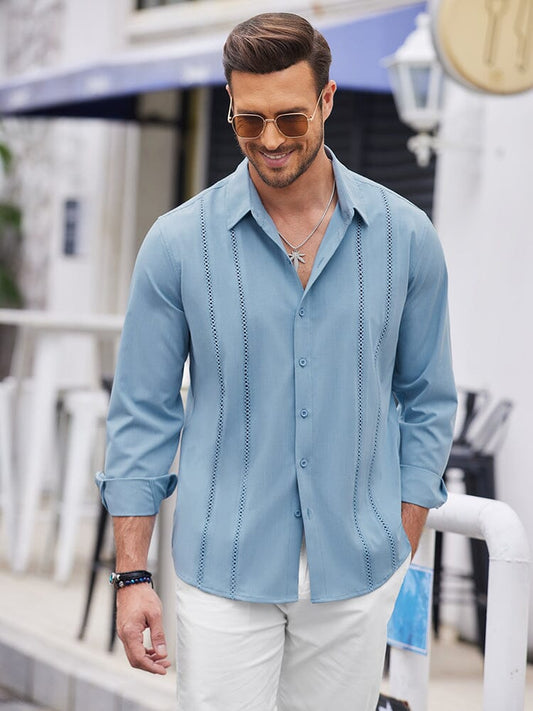 Casual Long Sleeve Button Down Shirt