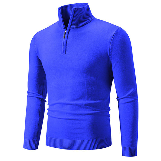 Men's New Cashmere Collar Pullover Shirt