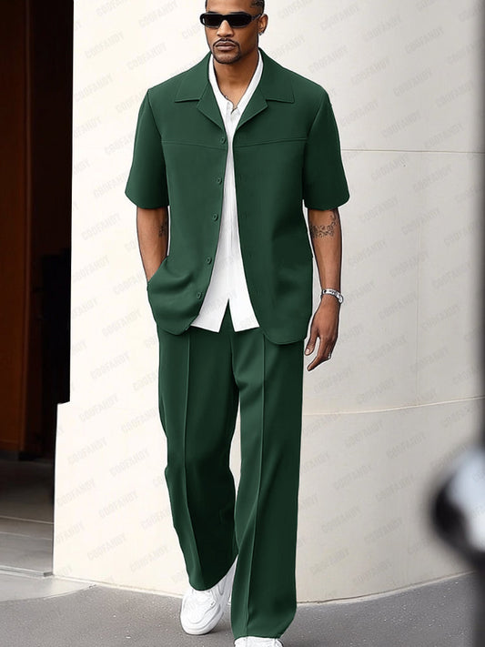 Urban Smart Casual Relaxed Fit Set