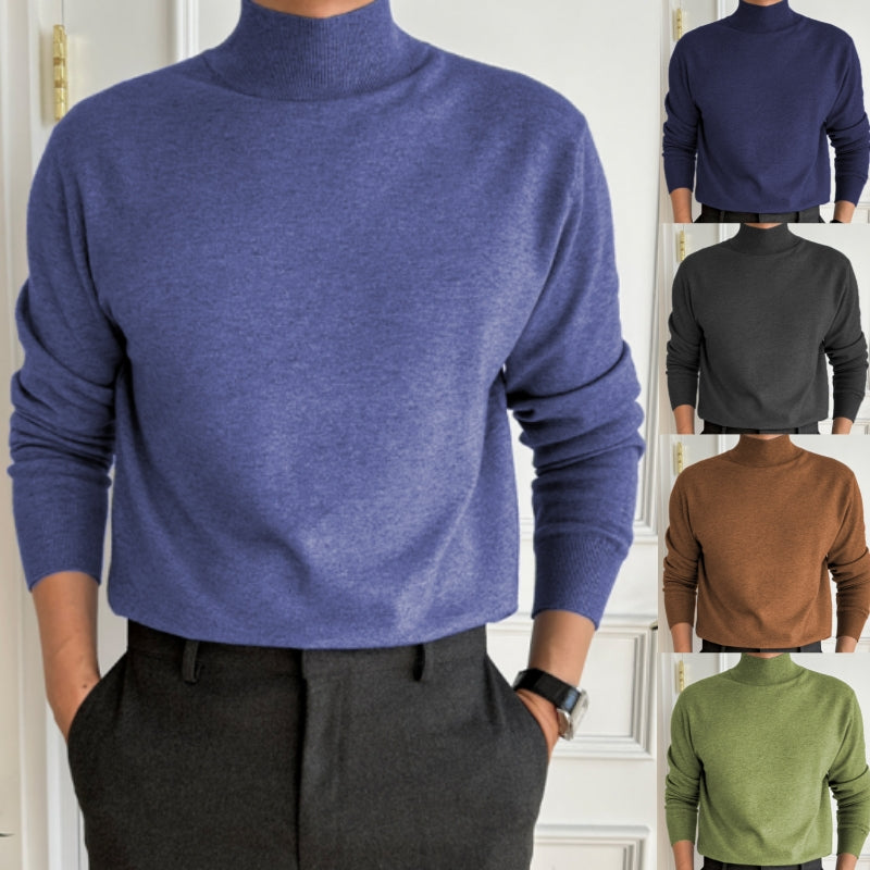 2025 Men's Cashmere Business Basic Sweater