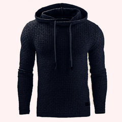Long-sleeved Hooded Warm Colored Sweatshirt Coat