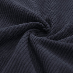 Men's Outdoor Casual Zip Polo Stand Collar Long Sleeve Sweatshirt Double Layer Lapel Fur Leather Collar Pullover