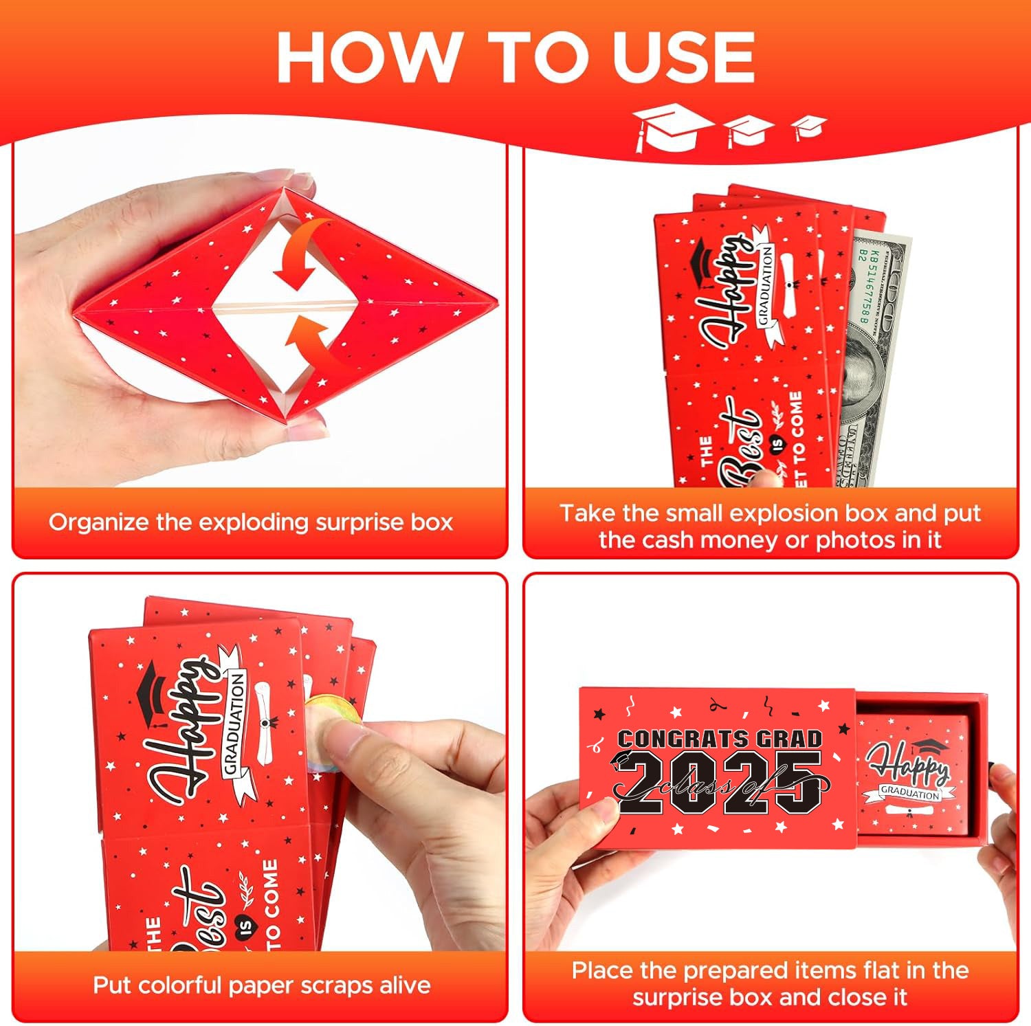 Graduation Explosion Gift Box