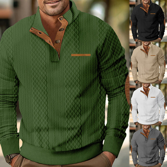 NEW - Men's Long Sleeve Cashmere Sweatshirt
