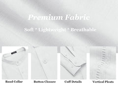 Embroidered Guayabera Linen Shirt