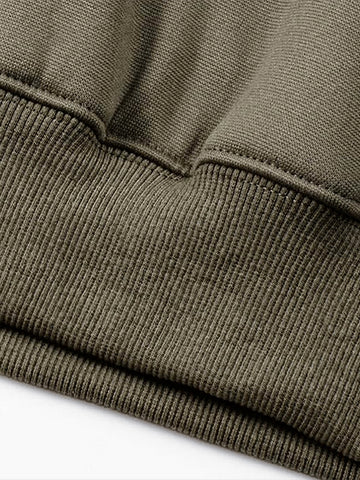 Men's Fashionable Color Block Half Zip Outdoor Casual Sweatshirt