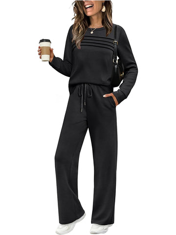 CLEARANCE SALE 🔥 Women's 2 Piece Sets Sweatshirt Casual Travel Outfits