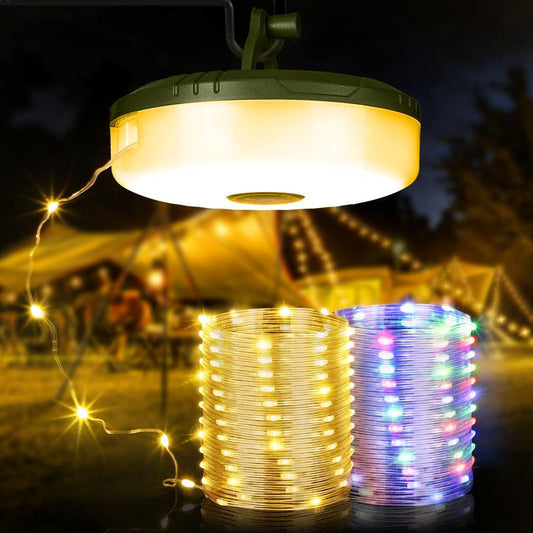 🔥Last Day 50% OFF✨Retractable Camping String Lights✨