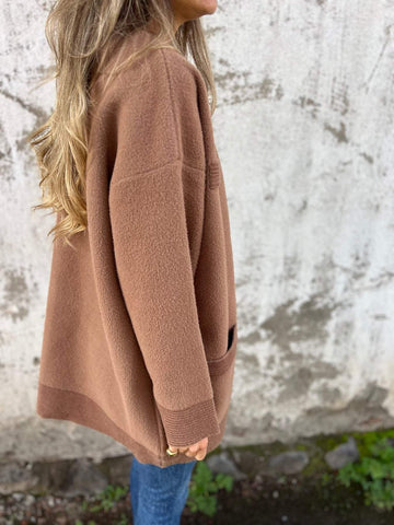 Women's Round Neck Autumn & Winter Casual Jacket