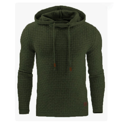 Long-sleeved Hooded Warm Colored Sweatshirt Coat