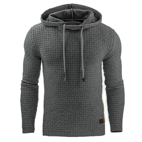 Long-sleeved Hooded Warm Colored Sweatshirt Coat