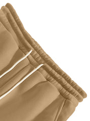 Autumn And Winter Men's Fleece Zipper Sweatshirt Fashionable Hoodie Multi-pocket Overalls Suit