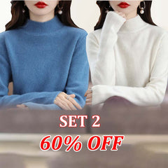 Hot Sale 70% OFF 🔥 Women's Mid-neck Cashmere Sweaters