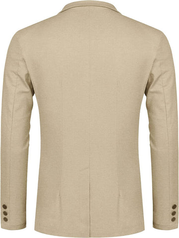 Casual Regular Fit Lightweight Linen Blazer (US Only)