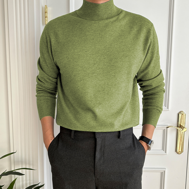2025 Men's Cashmere Business Basic Sweater