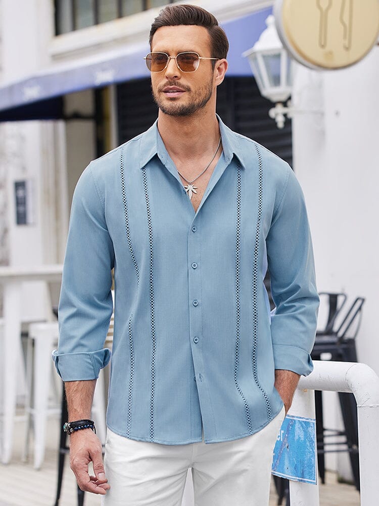 Casual Long Sleeve Button Down Shirt