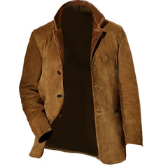 ⭐Last Day 70% Off-🔥Yellowstone Park Series - Men's Vintage Mid-Length Leather Jacket