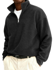 Men's Quarter-Zip Fleece Comfort Pullover