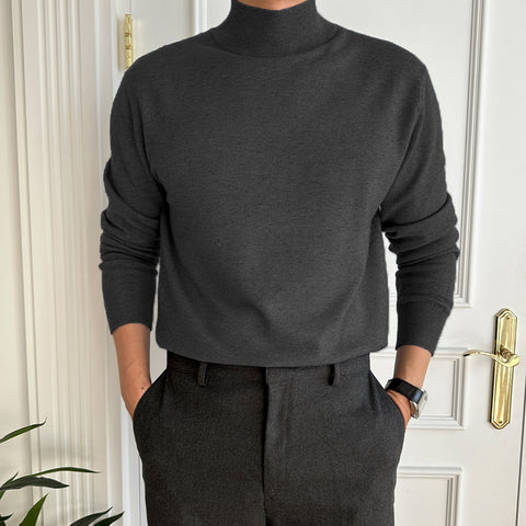2024 Men's Cashmere Business Basic Sweater