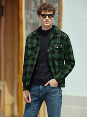 Flannel Checked Lined Shirt