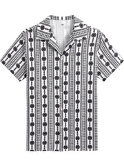 Cozy Stripe Splicing Shirt