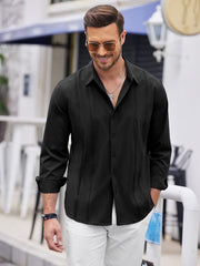Casual Long Sleeve Button Down Shirt