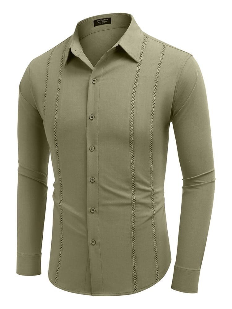 Casual Long Sleeve Button Down Shirt