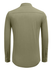 Casual Long Sleeve Button Down Shirt