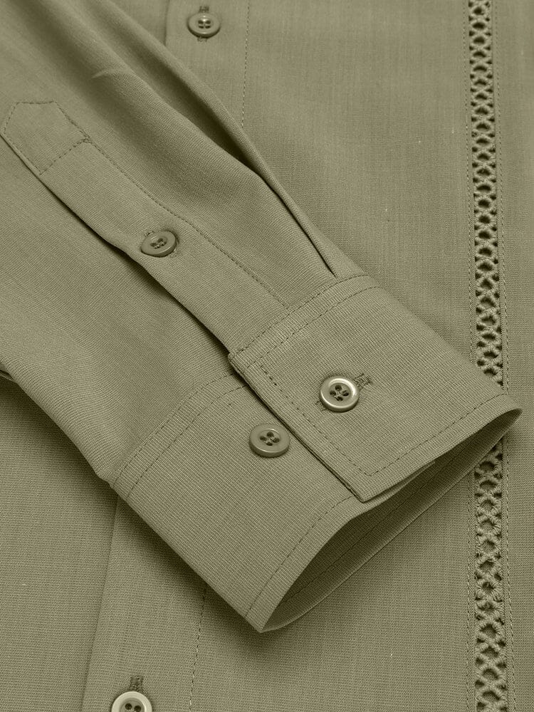 Casual Long Sleeve Button Down Shirt