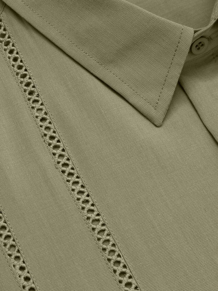 Casual Long Sleeve Button Down Shirt