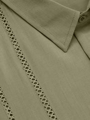 Casual Long Sleeve Button Down Shirt