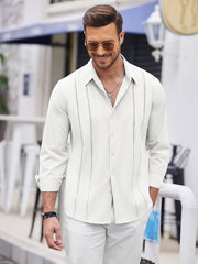 Casual Long Sleeve Button Down Shirt