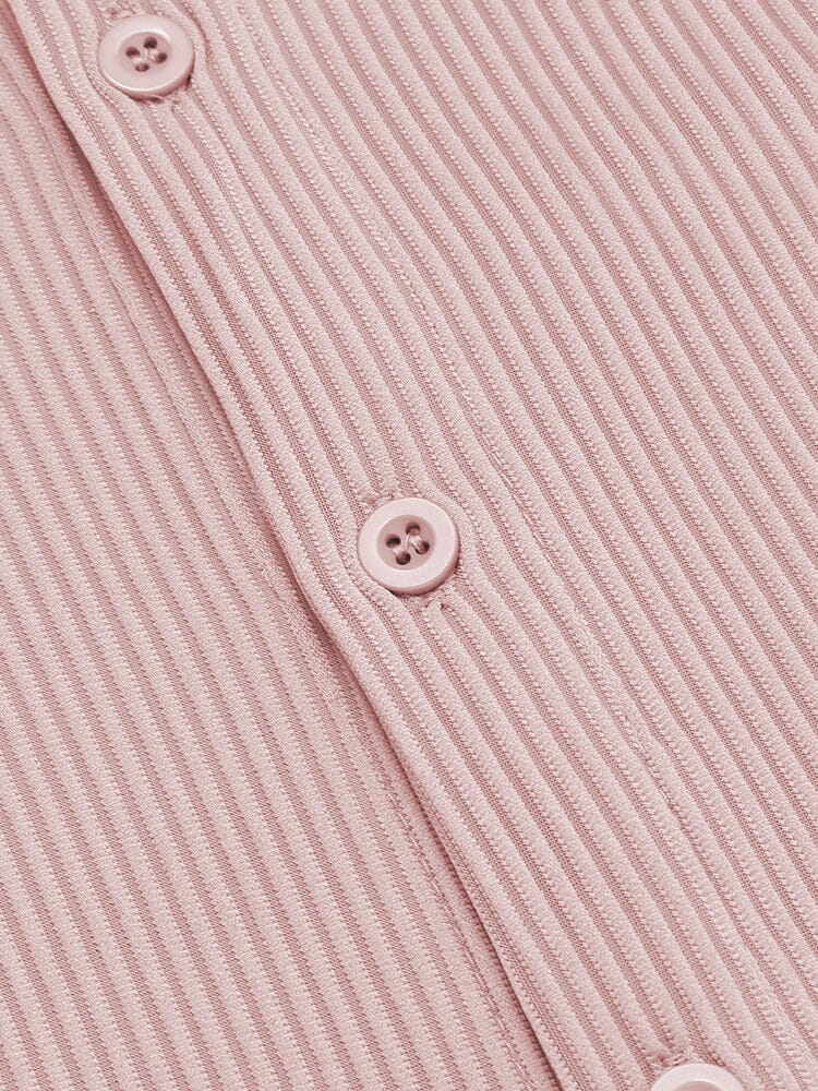 Breathable Pit Strip Laple Shirt