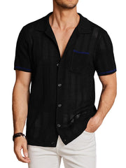 Casual Breathable Knit Top