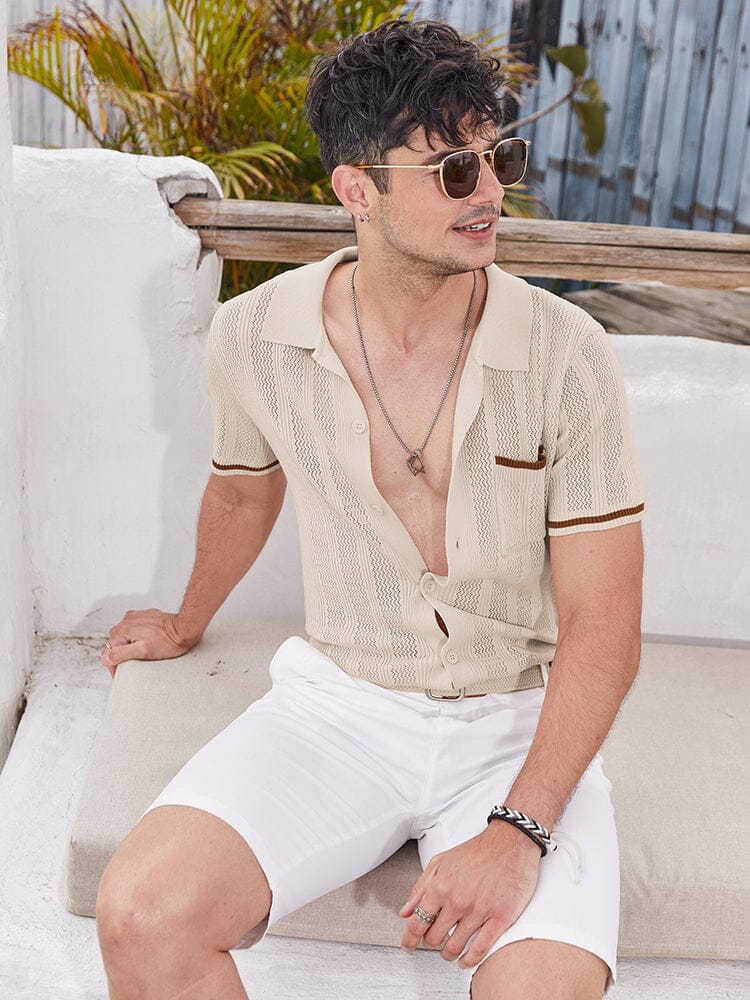 Casual Breathable Knit Top