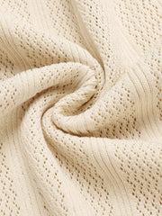 Casual Breathable Knit Top