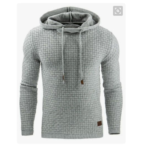 Long-sleeved Hooded Warm Colored Sweatshirt Coat