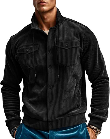 🔥HOT SALE🔥Men's Stylish Soft Button Vintage Hoodie Sweatshirt