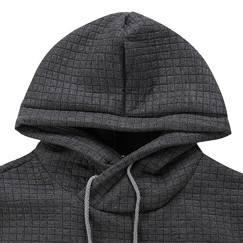 Men's Hoodie Outdoor Sports Solid Color Long Sleeve Daily Tops Apricot Sweatshirt