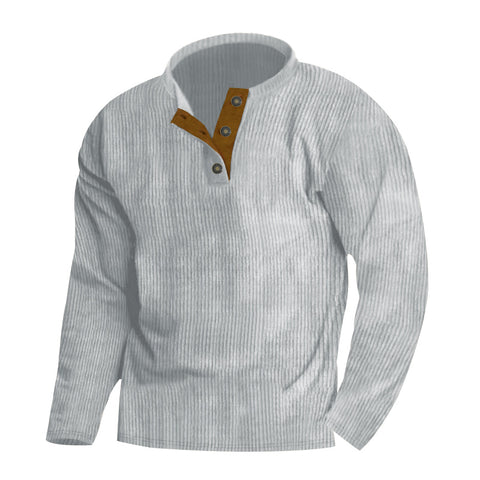 🔥Men's Outdoor Casual Stand Collar Long Sleeve Sweatshirt