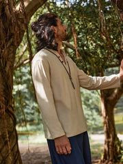 Casual Linen Blend Shirt