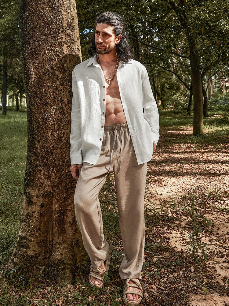 Eco-friendly 100% Linen Shirt