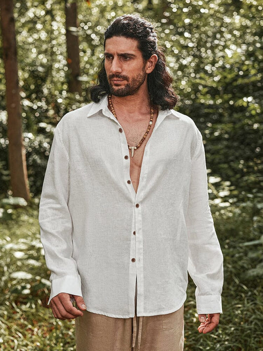 Eco-friendly 100% Linen Shirt
