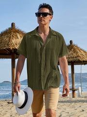 Cotton Relaxed Fit Beach Shirt