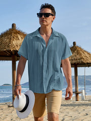Cotton Relaxed Fit Beach Shirt