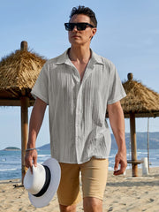 Cotton Relaxed Fit Beach Shirt