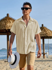 Cotton Relaxed Fit Beach Shirt