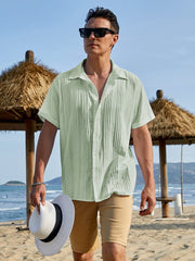 Cotton Relaxed Fit Beach Shirt