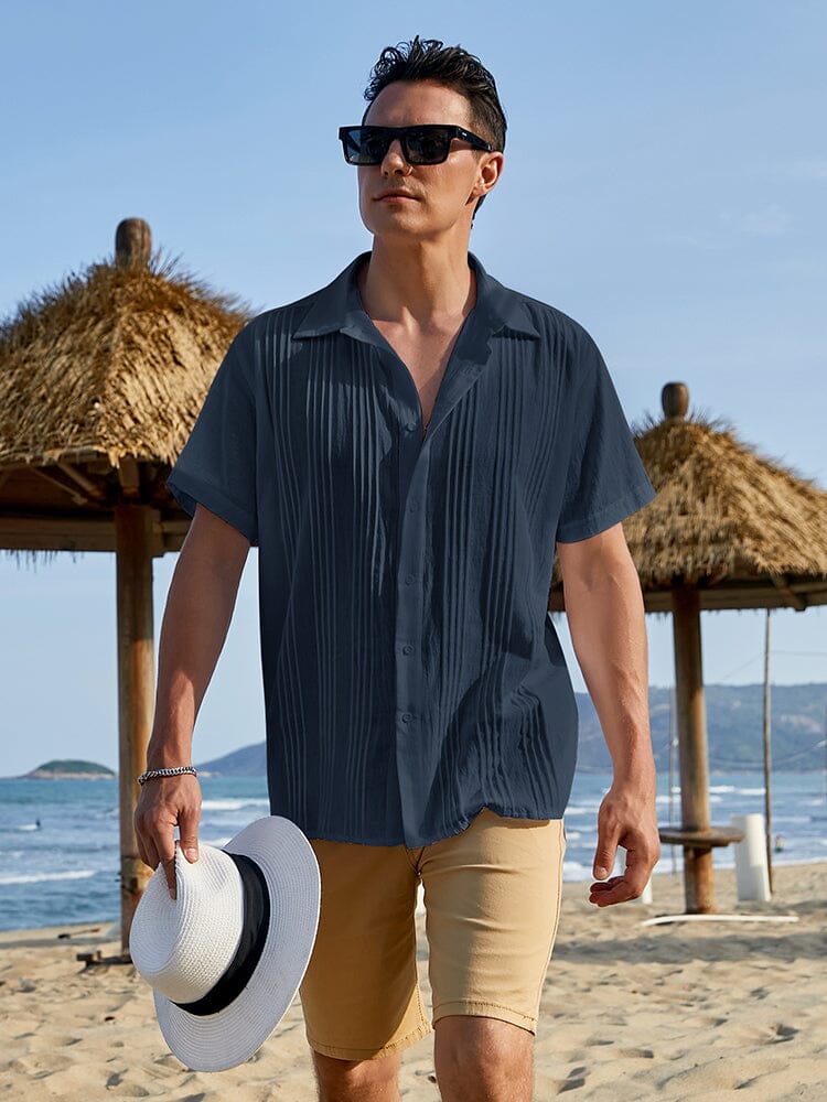 Cotton Relaxed Fit Beach Shirt